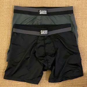 SAXX Sports Mesh Boxer Brief Small 2 Pairs